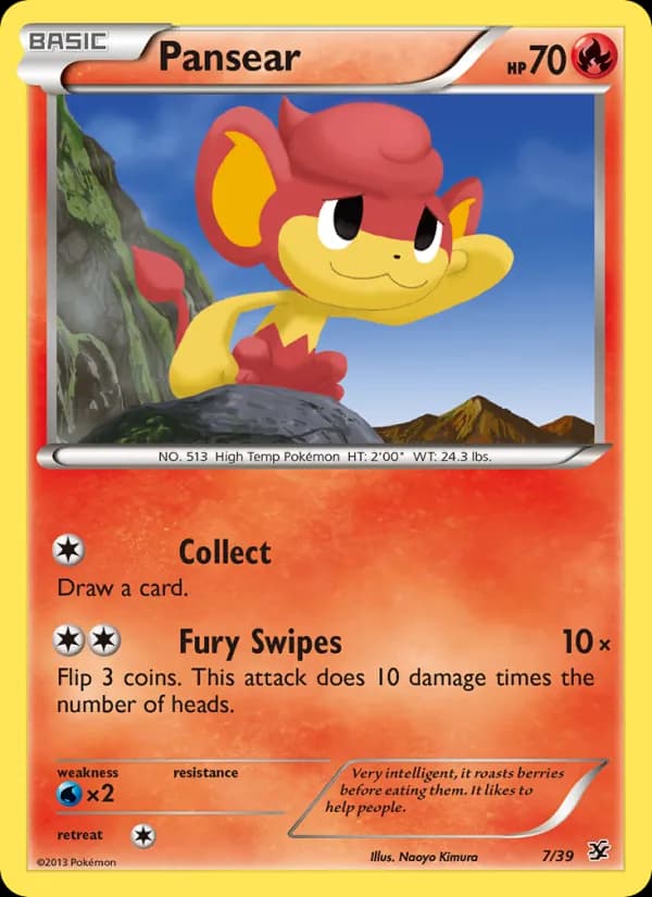 Pansear 7/39, Kalos Starter Set