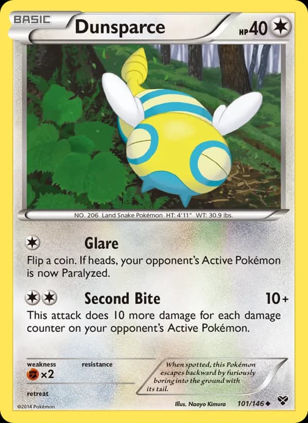 Dunsparce 101/146, XY