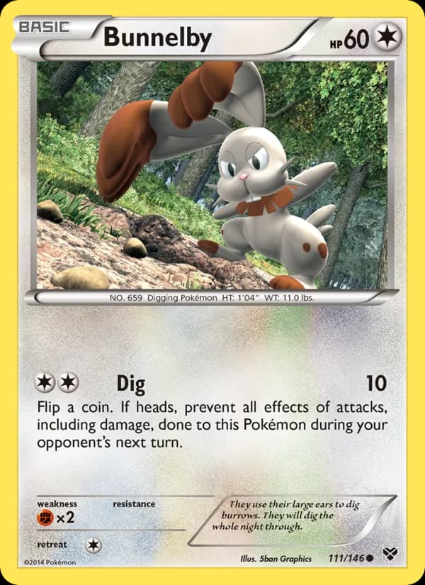 Bunnelby 111/146, XY