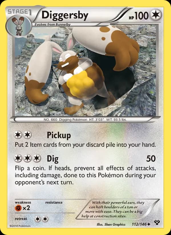 Diggersby 112/146, XY