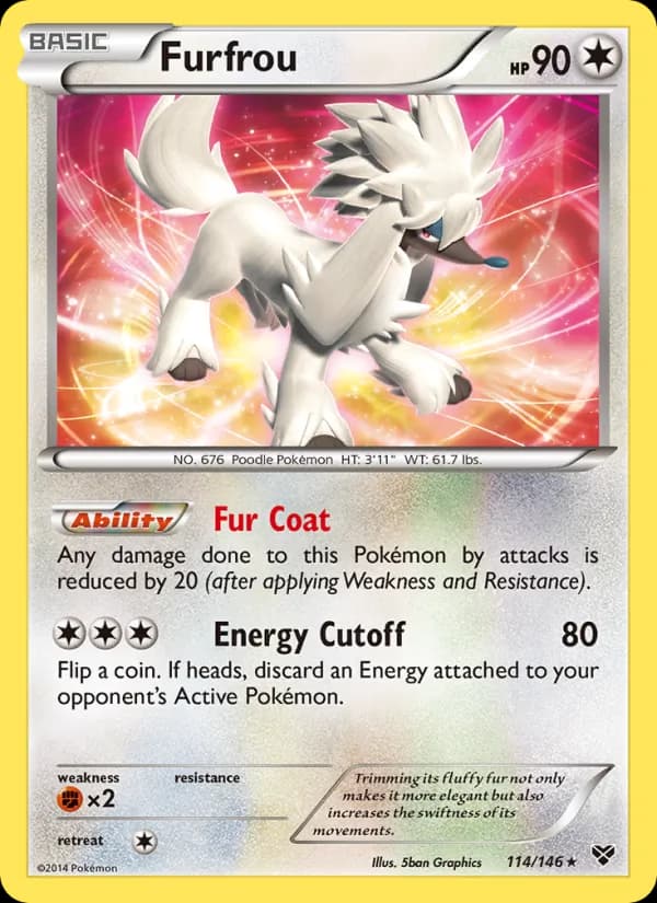 Furfrou 114/146, XY