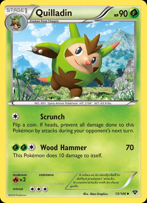 Quilladin 13/146, XY