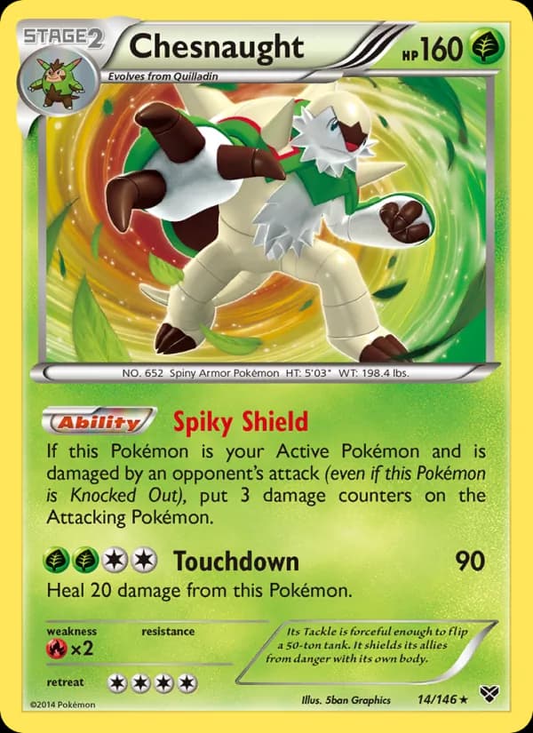 Chesnaught 14/146, XY