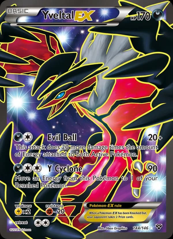 Yveltal EX 144/146, XY