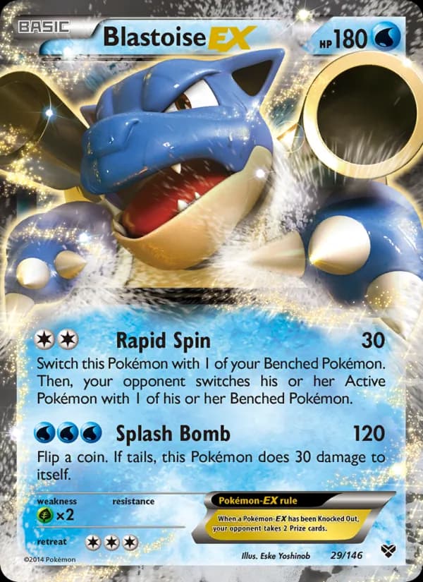 Blastoise EX 29/146, XY