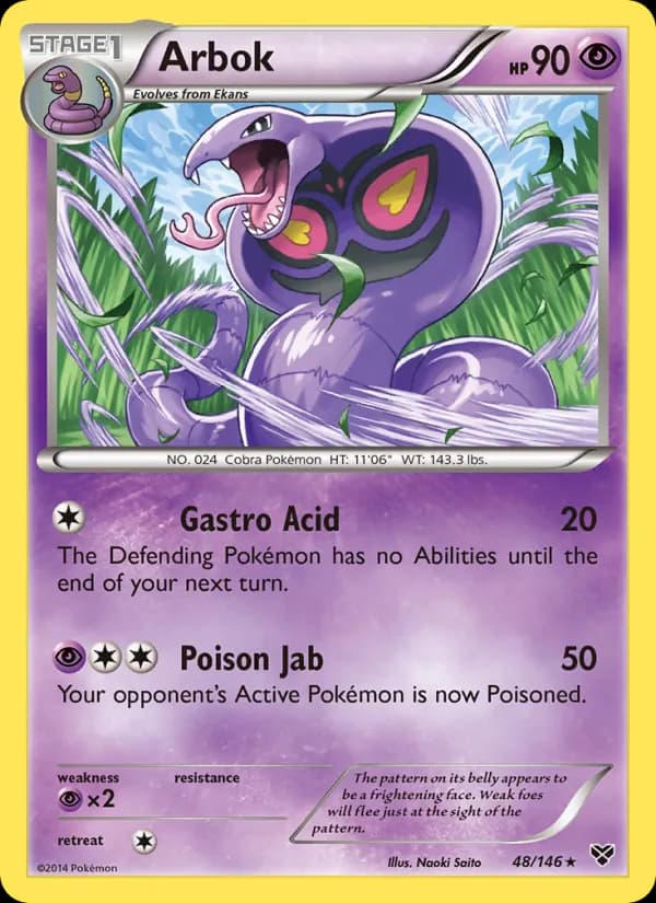 Arbok 48/146, XY