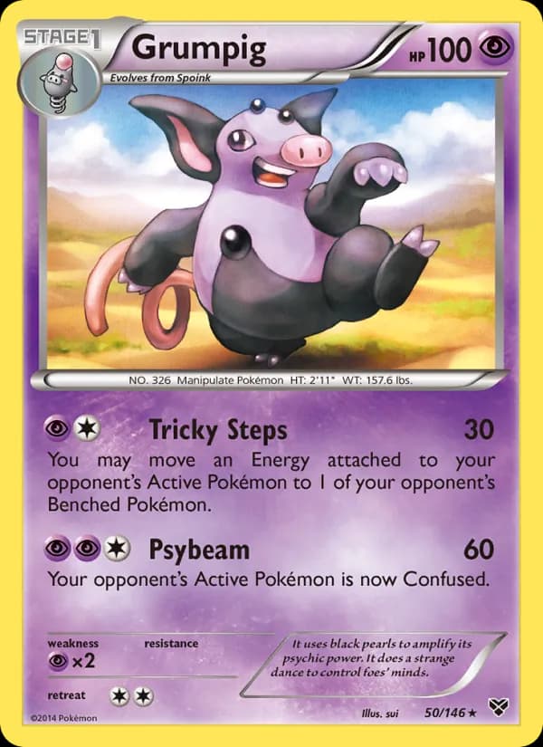 Grumpig 50/146, XY