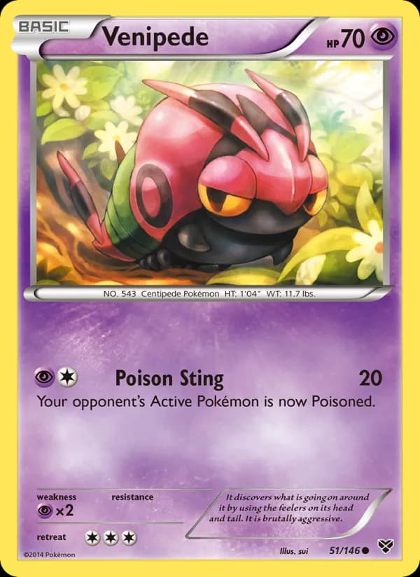Venipede 51/146, XY