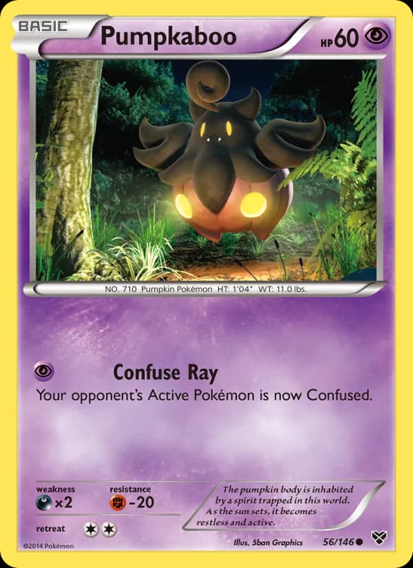 Pumpkaboo 56/146, XY