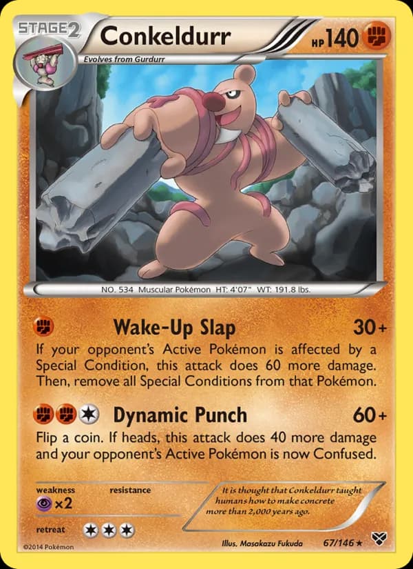 Conkeldurr 67/146, XY