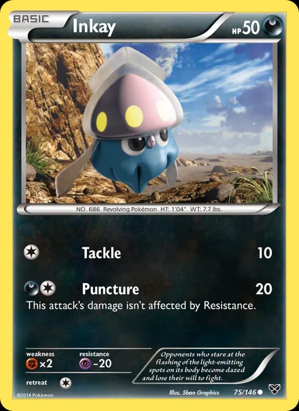 Inkay 75/146, XY