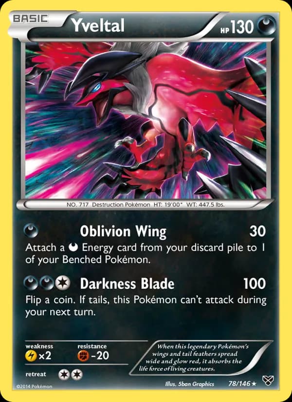 Yveltal 78/146, XY