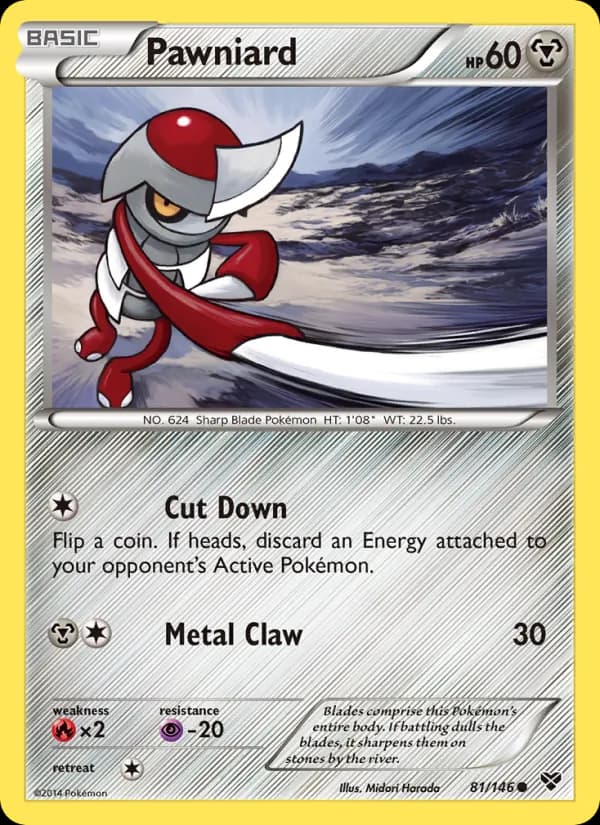 Pawniard 81/146, XY