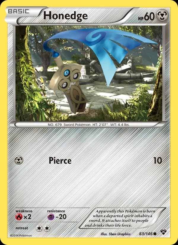 Honedge 83/146, XY