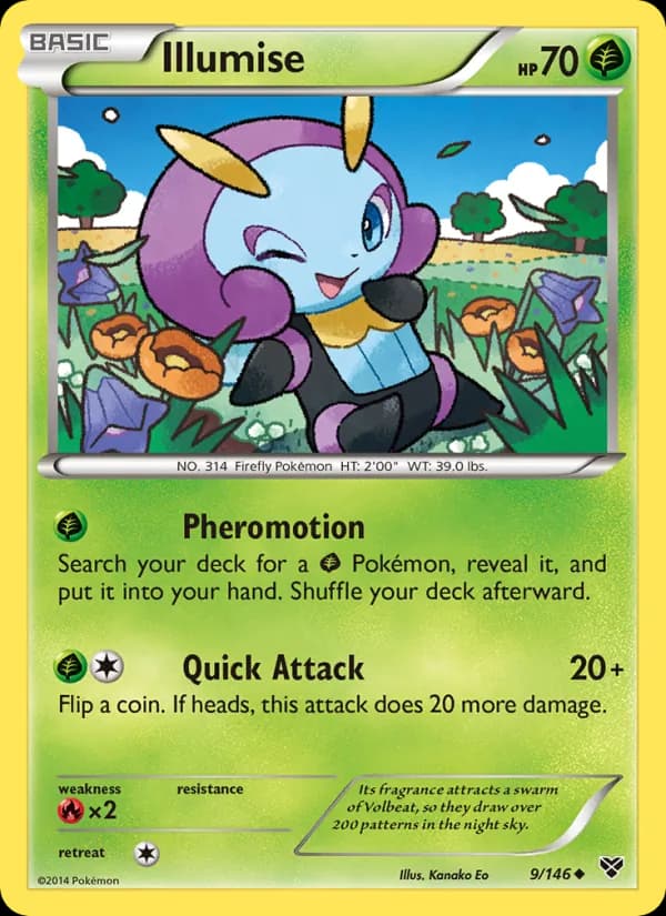Illumise 9/146, XY