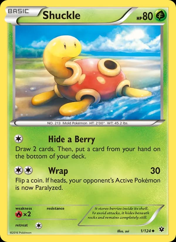 Shuckle 1/124, Fates Collide
