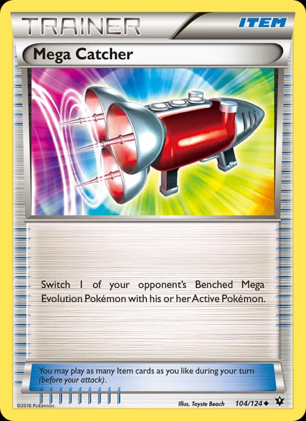 Mega Catcher 104/124, Fates Collide