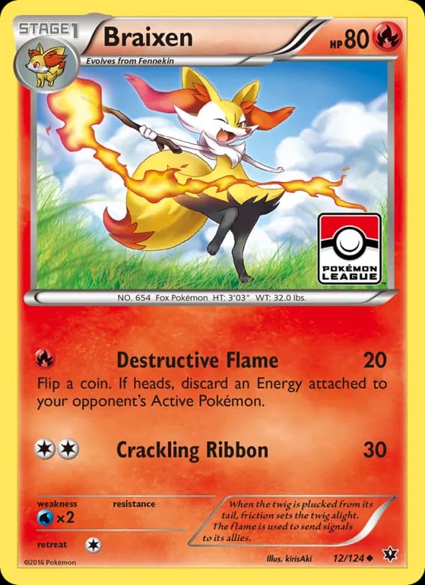 Braixen 12/124, Fates Collide