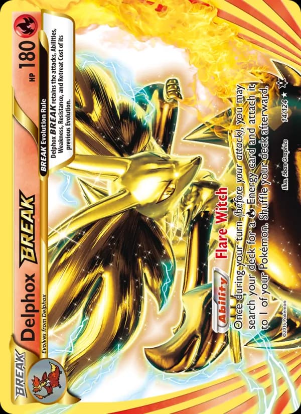 Delphox BREAK 14/124, Fates Collide