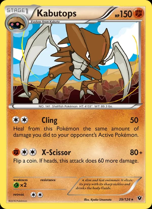 Kabutops 39/124, Fates Collide