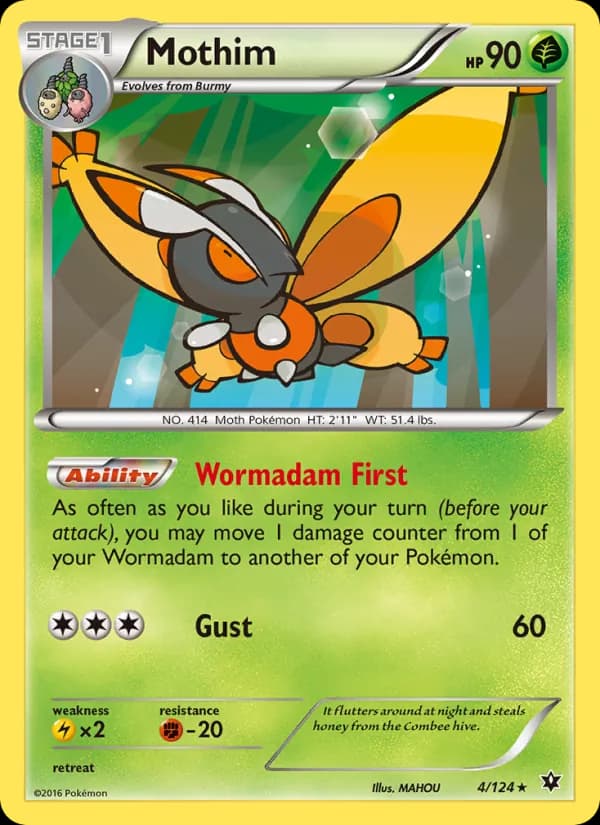 Mothim 4/124, Fates Collide