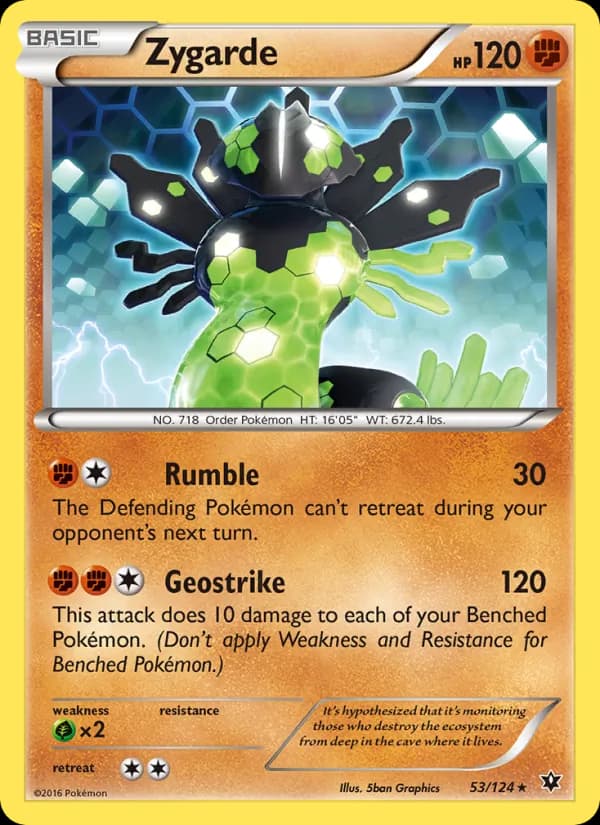 Zygarde 53/124, Fates Collide
