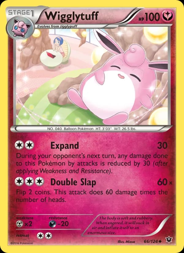Wigglytuff 66/124, Fates Collide