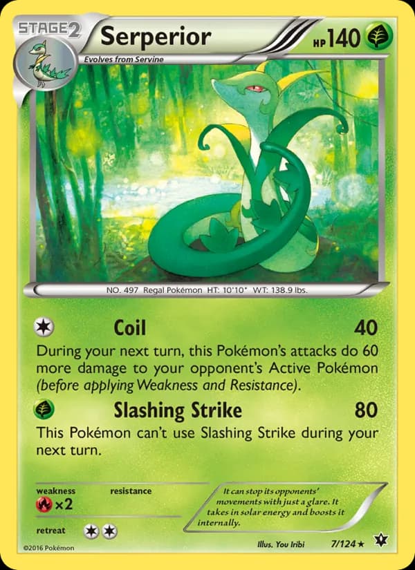 Serperior 7/124, Fates Collide