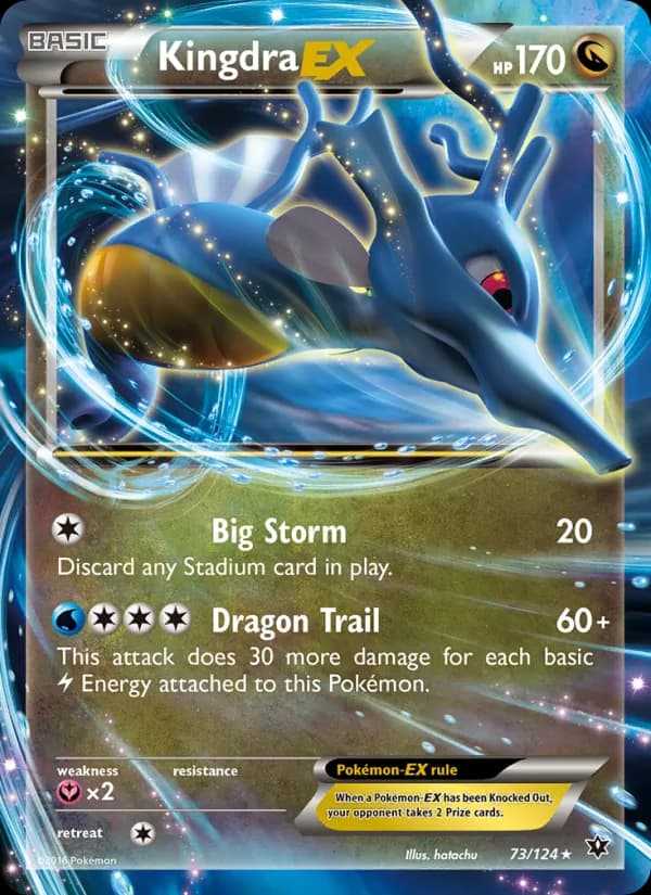 Kingdra EX 73/124, Fates Collide