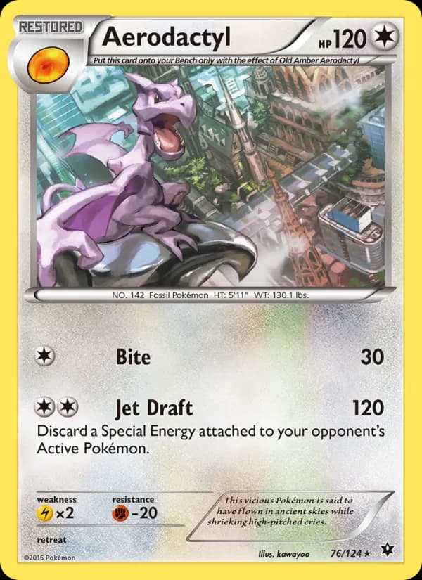 Aerodactyl 76/124, Fates Collide