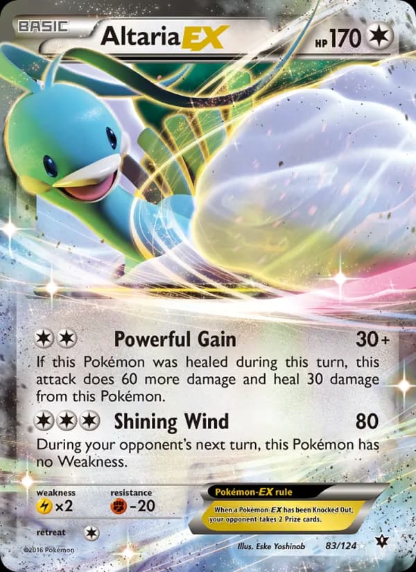 Altaria EX 83/124, Fates Collide