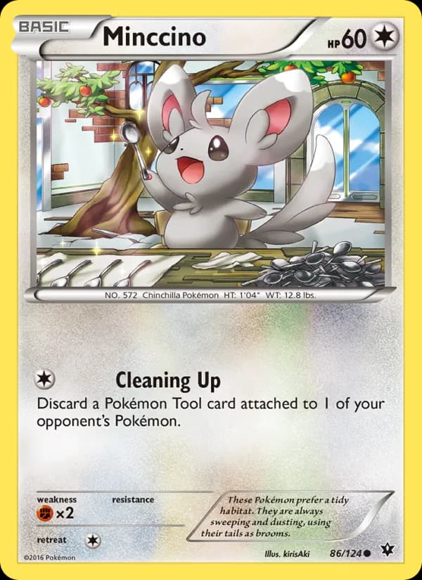 Minccino 86/124, Fates Collide