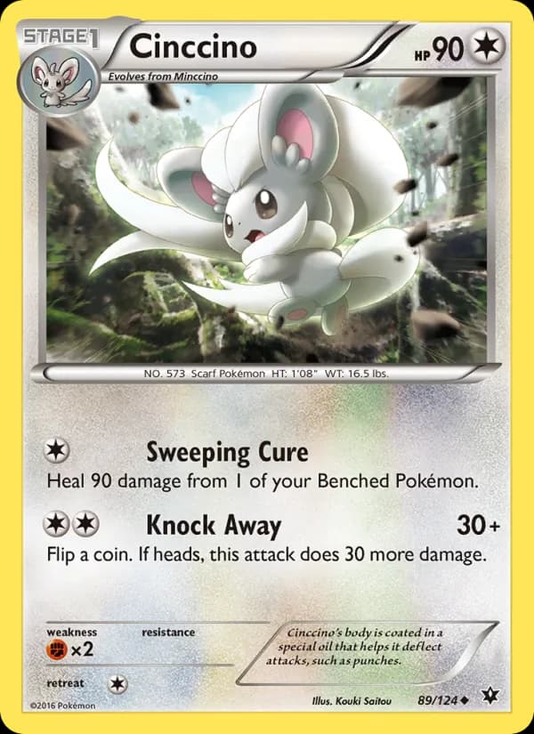 Cinccino 89/124, Fates Collide
