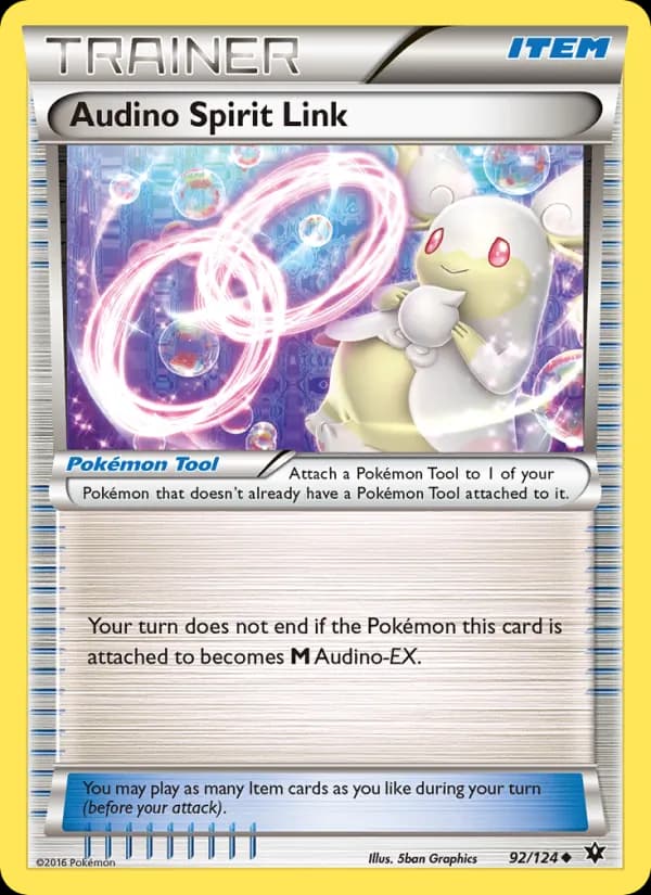 Audino Spirit Link 92/124, Fates Collide