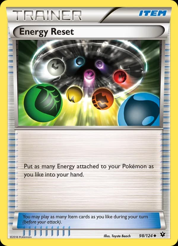 Energy Reset 98/124, Fates Collide