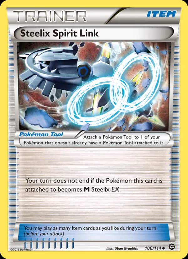 Steelix Spirit Link 106/114, Steam Siege