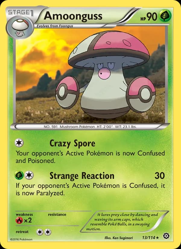 Amoonguss 13/114, Steam Siege