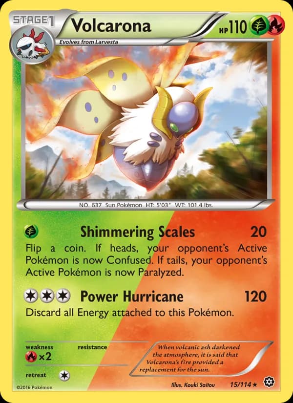 Volcarona 15/114, Steam Siege
