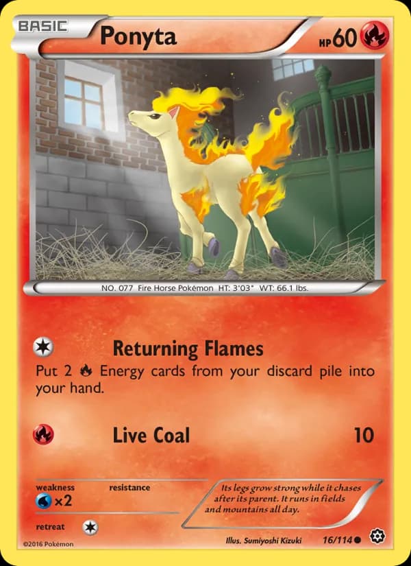 Ponyta 16/114, Steam Siege