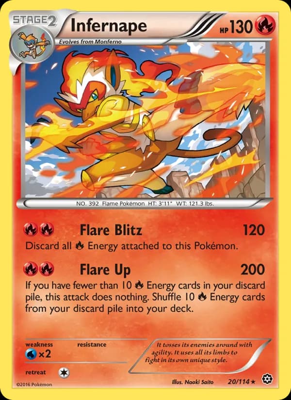 Infernape 20/114, Steam Siege
