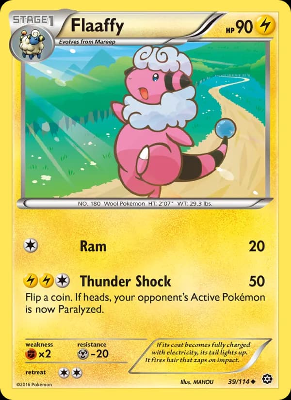 Flaaffy 39/114, Steam Siege