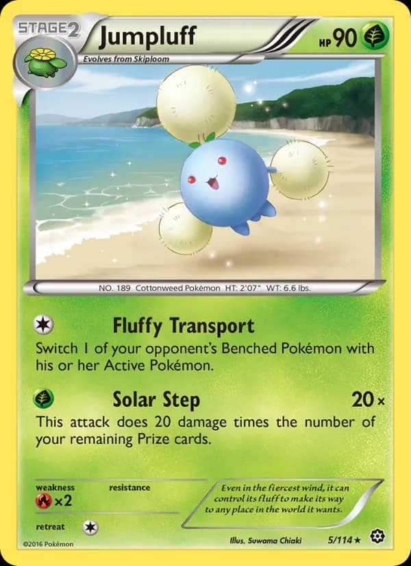 Jumpluff 5/114, Steam Siege