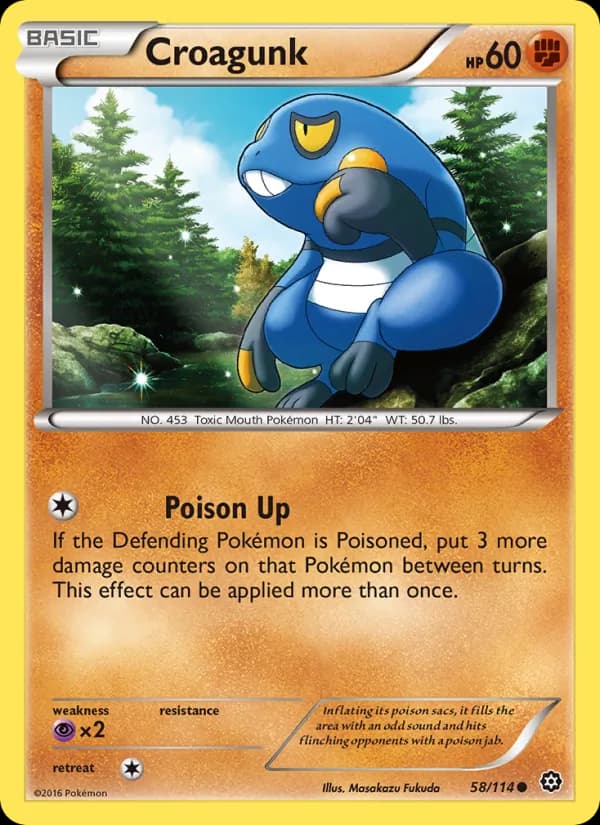 Croagunk 58/114, Steam Siege