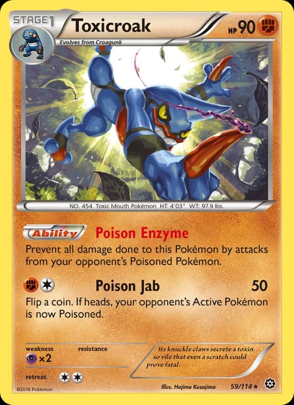 Toxicroak 59/114, Steam Siege