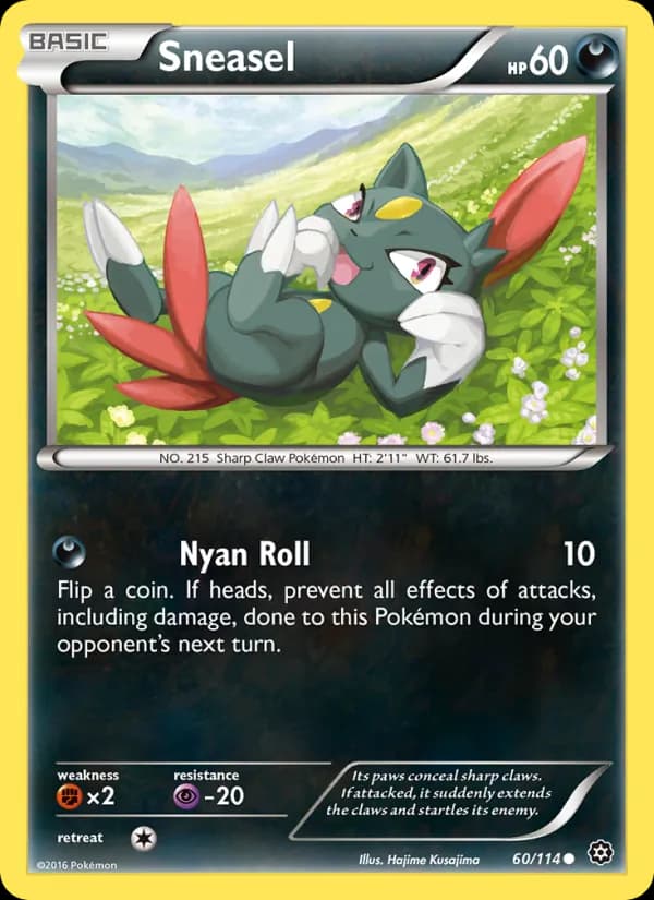 Sneasel 60/114, Steam Siege
