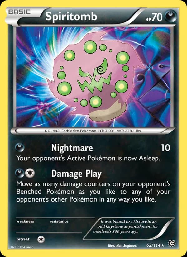 Spiritomb 62/114, Steam Siege