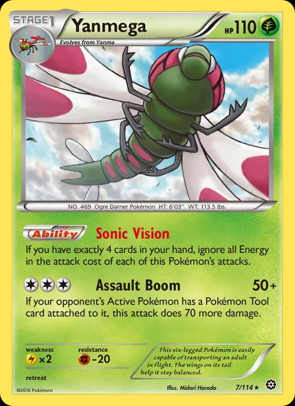 Yanmega 7/114, Steam Siege