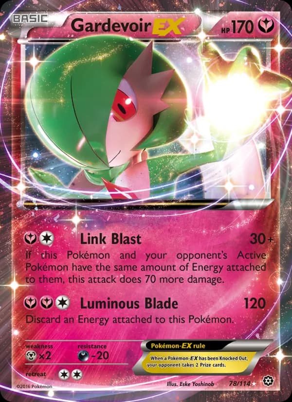 Gardevoir EX 78/114, Steam Siege