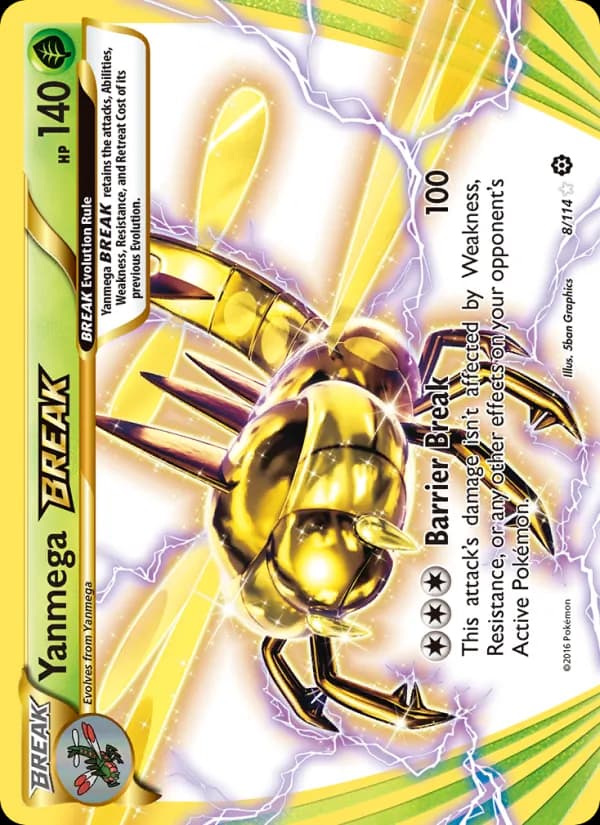 Yanmega BREAK 8/114, Steam Siege