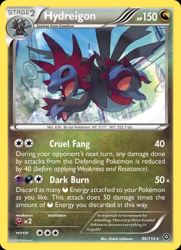 Hydreigon 86/114, Steam Siege